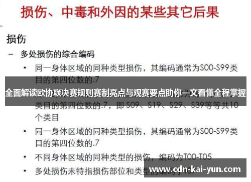 全面解读欧协联决赛规则赛制亮点与观赛要点助你一文看懂全程掌握 全面解读欧协联决赛规则赛制亮点与观赛要点助你一文看懂全程掌握
