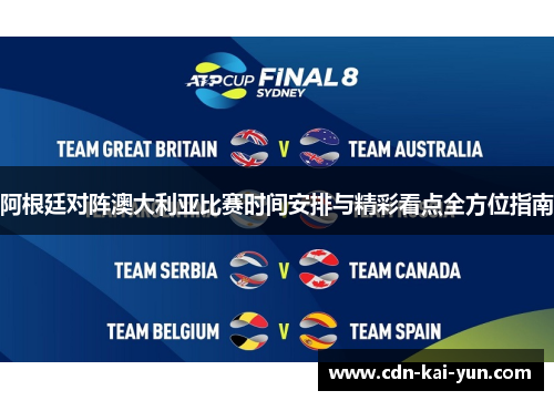 阿根廷对阵澳大利亚比赛时间安排与精彩看点全方位指南 阿根廷对阵澳大利亚比赛时间安排与精彩看点全方位指南